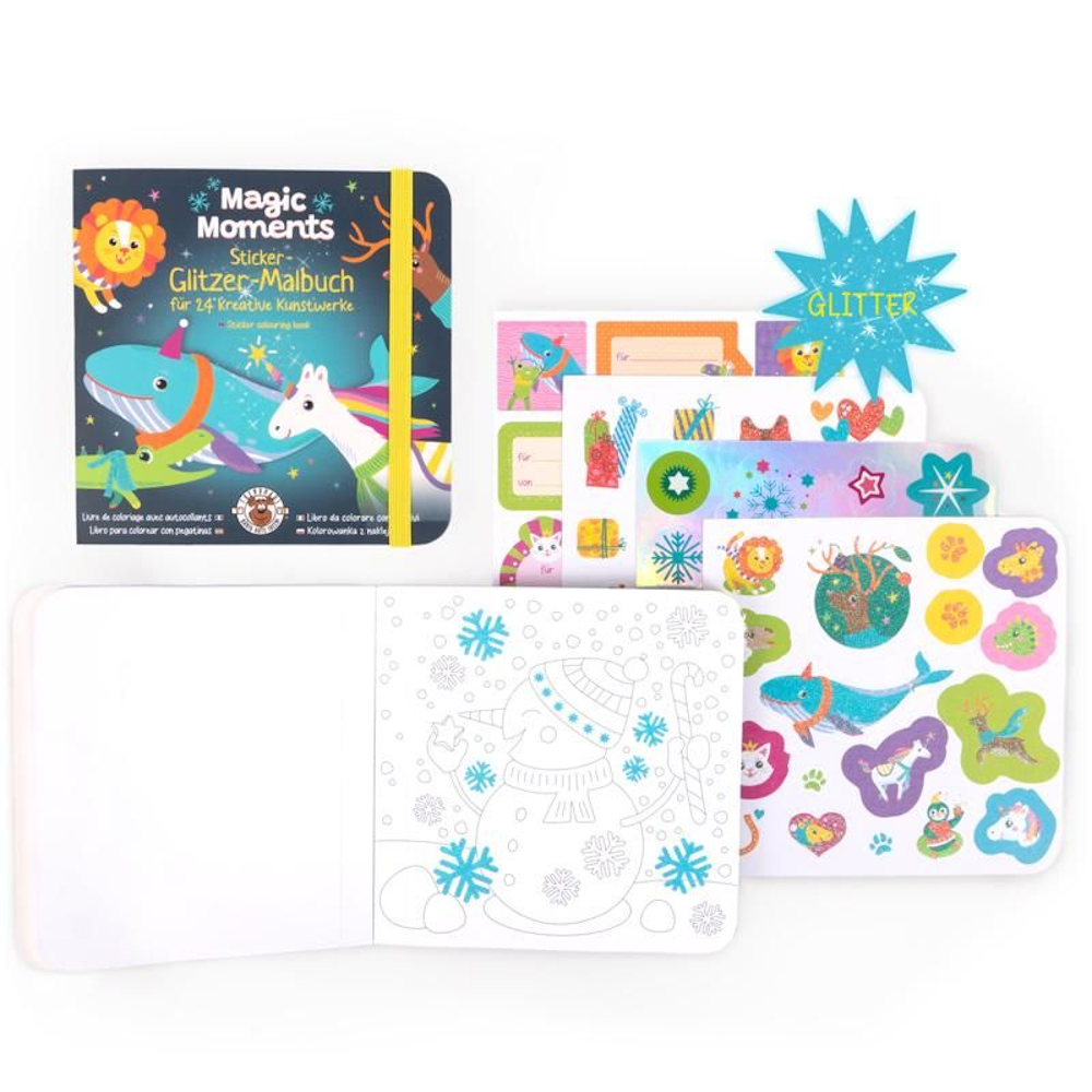 Trend MAGIC MOMENTS Stickermalbuch für 24 kreative Tage
