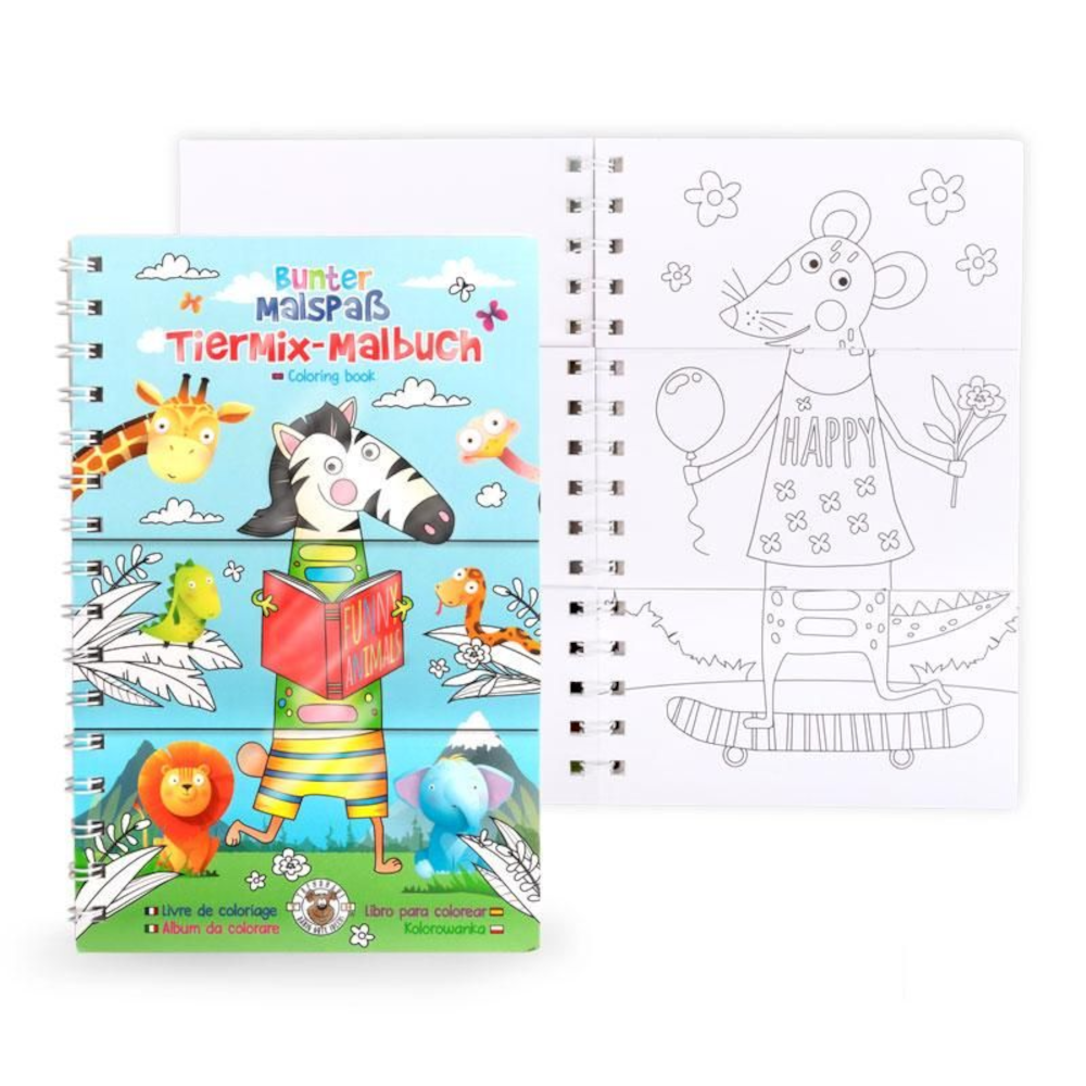 Trend Malbuch Tiermix