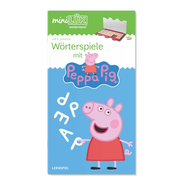 miniLÜK Kindergarten/Vorschule Wörterspiele mit Peppa Pig