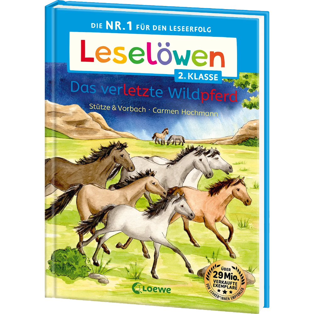 Leselöwen 2. Klasse - Das verletzte Wildpferd