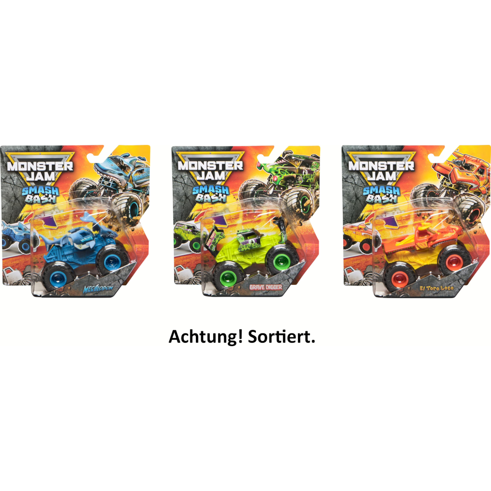 Monster Jam 1:64 Smash sort.