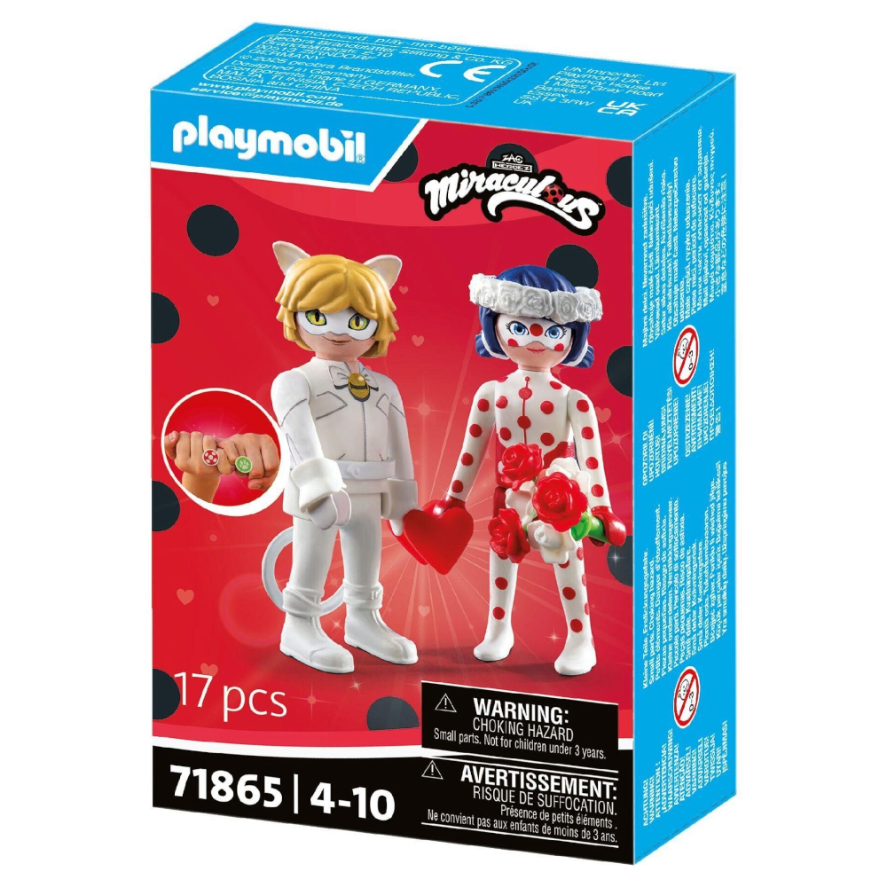 PLAYMOBIL 71865 Miraculous: Ladybugs & Cat Noirs Hochzeitstraum