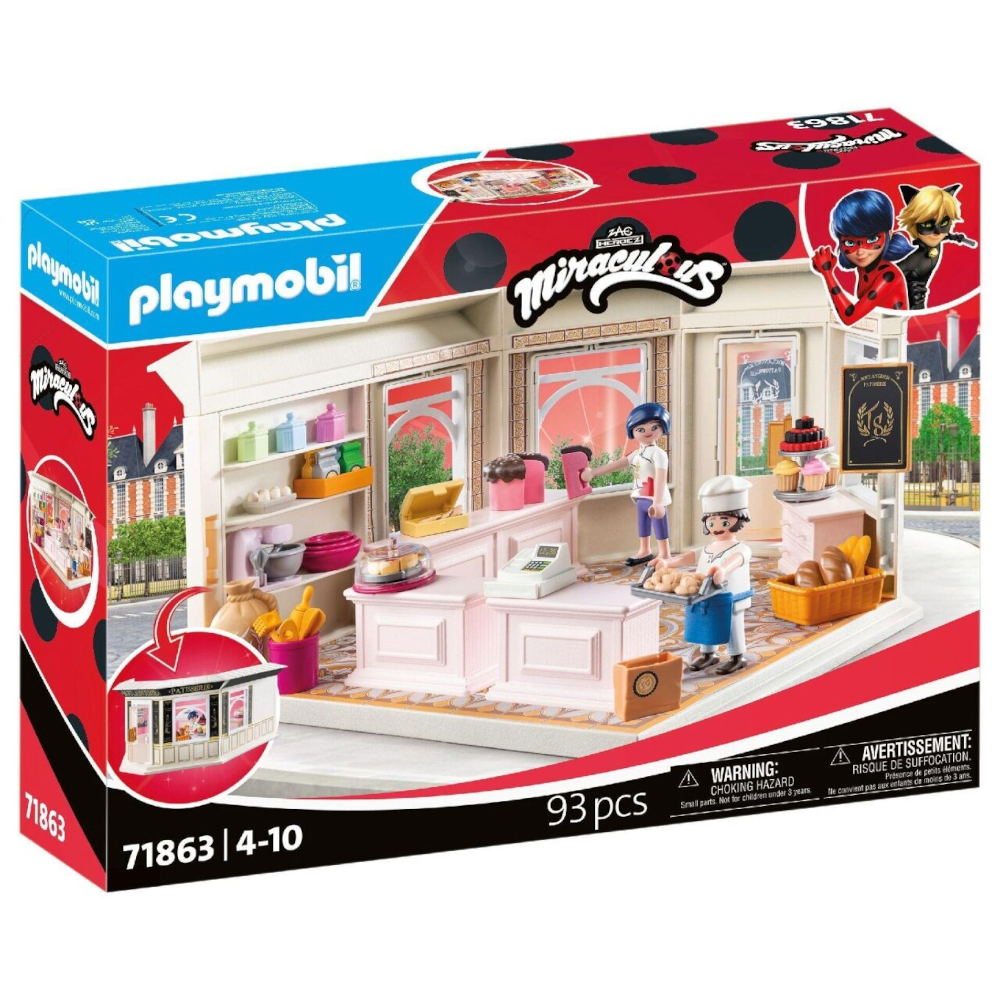 PLAYMOBIL 71863 Miraculous: Französische Bäckerei