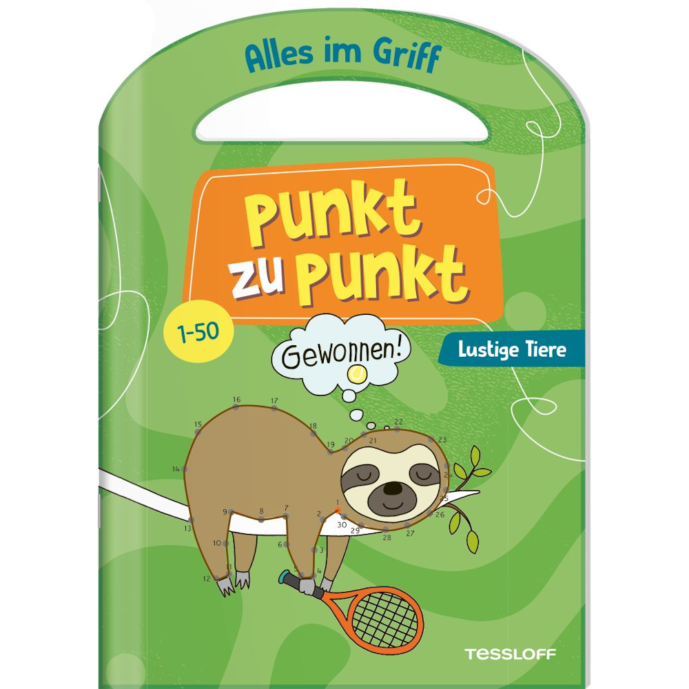 Alles im Griff. Punkt zu Punkt. Lustige Tiere. 1-50