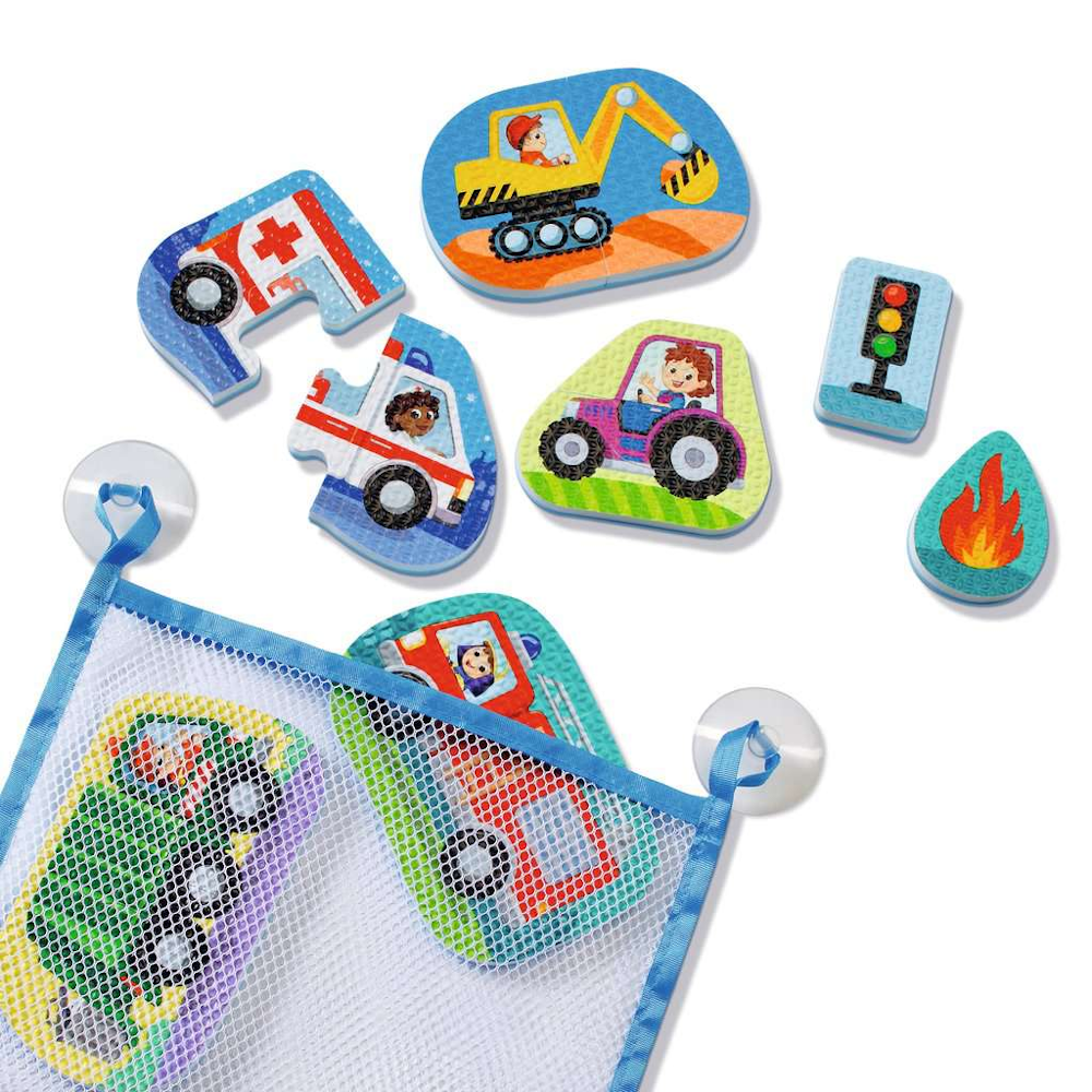 Play+ Mein erstes Bade-Puzzle: Fahrzeuge