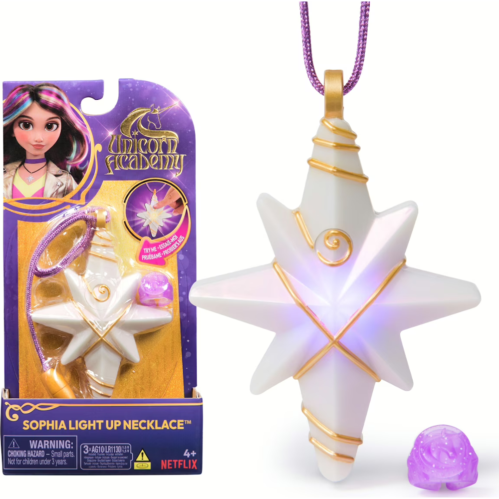 Unicorn Academy Sophias Light-Up Kette und Ring
