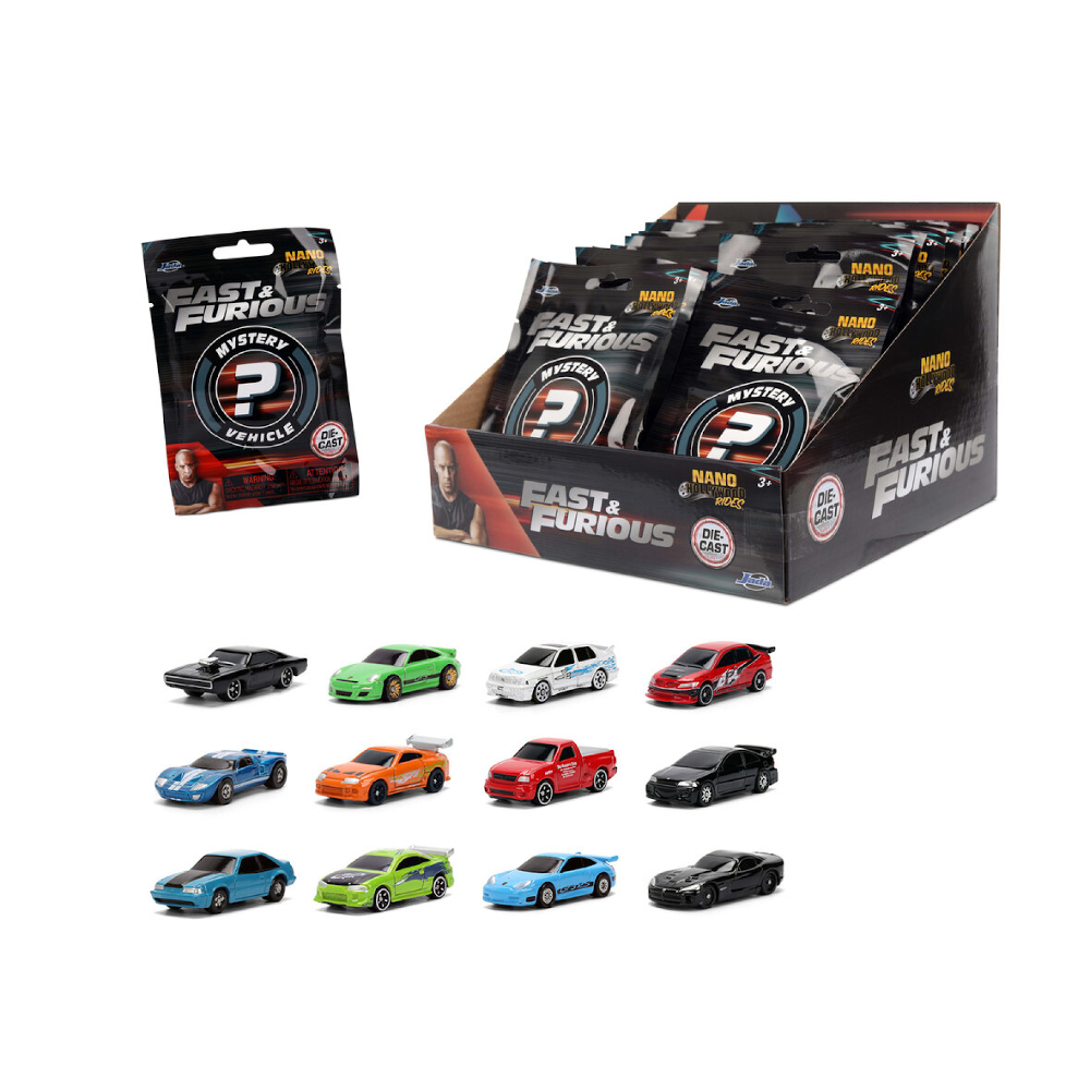 Fast & Furious Blind Pack Nano Cars Serie 2