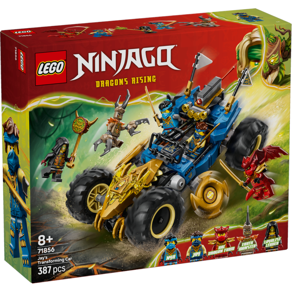 LEGO® NINJAGO 71856 Jays Transformationsflitzer