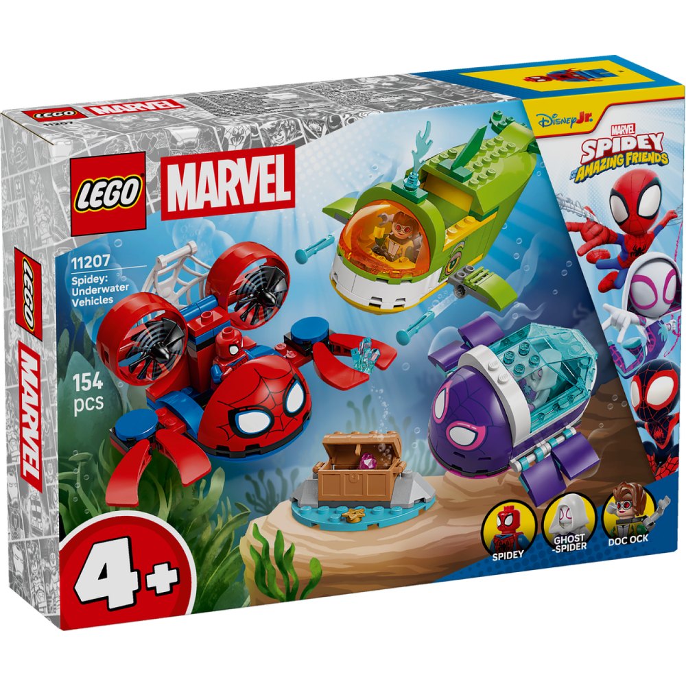 LEGO® Spidey und Seine Super-Freunde 11207 Spidey: Unterwasserfahrzeuge