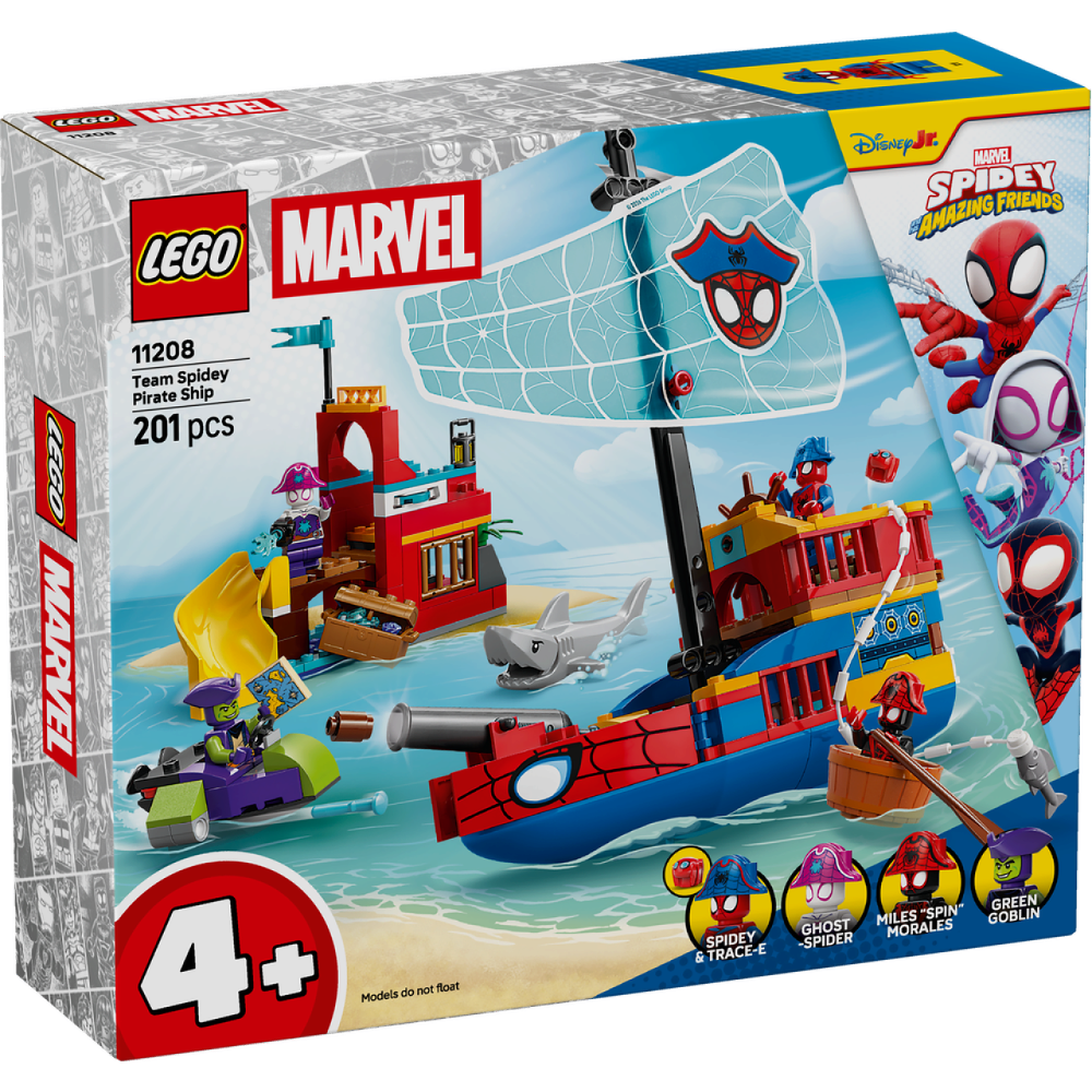 LEGO® Spidey und Seine Super-Freunde 11208 Piratenschiff von Spideys Team