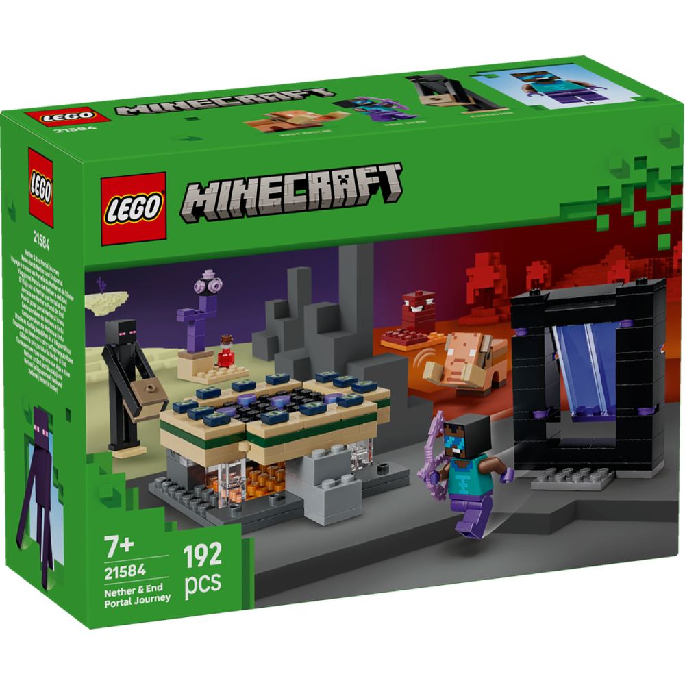 LEGO® Minecraft™ 21584 Reise durch Nether und Endportal
