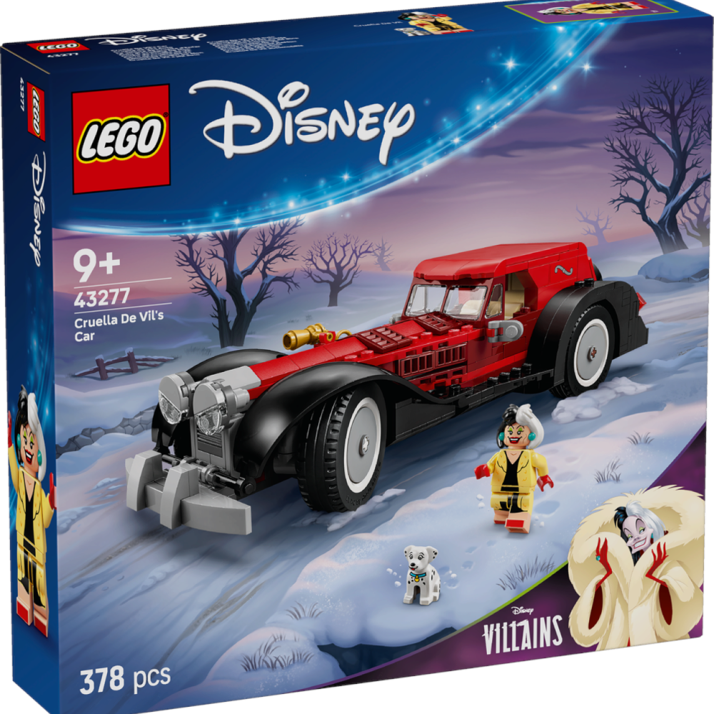 LEGO 43277 Disney Classic 43277 Cruella de Vils Auto