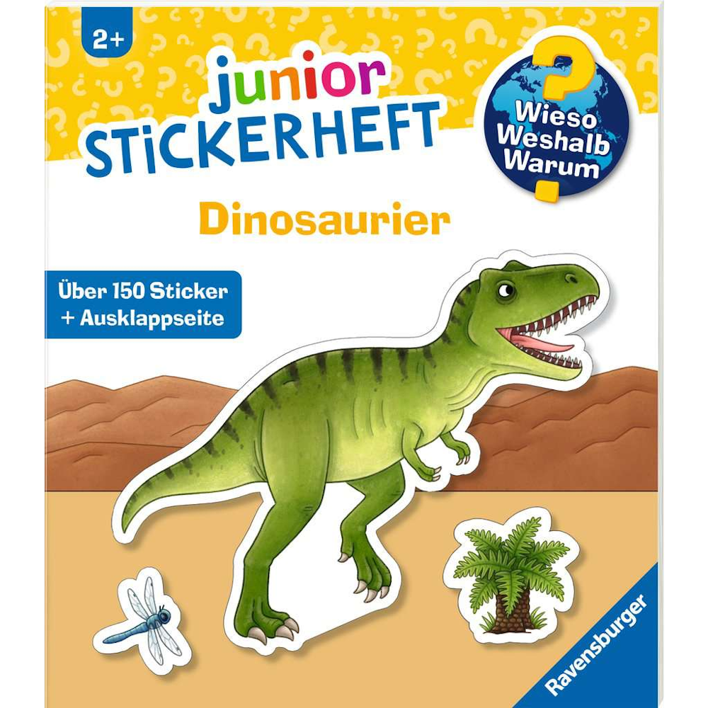 Wieso? Weshalb? Warum? junior Stickerheft Dinosaurier