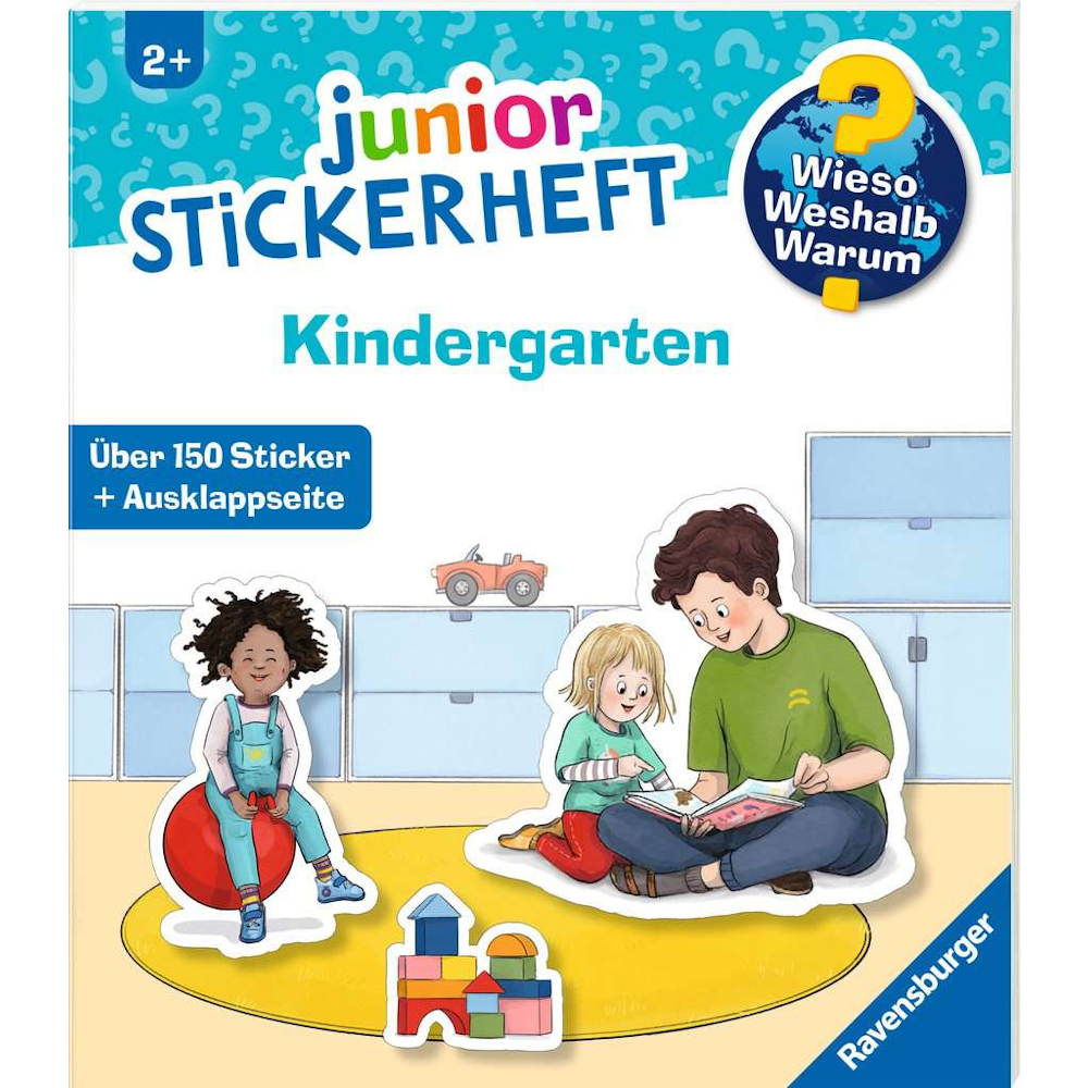 Wieso? Weshalb? Warum? junior Stickerheft Kindergarten