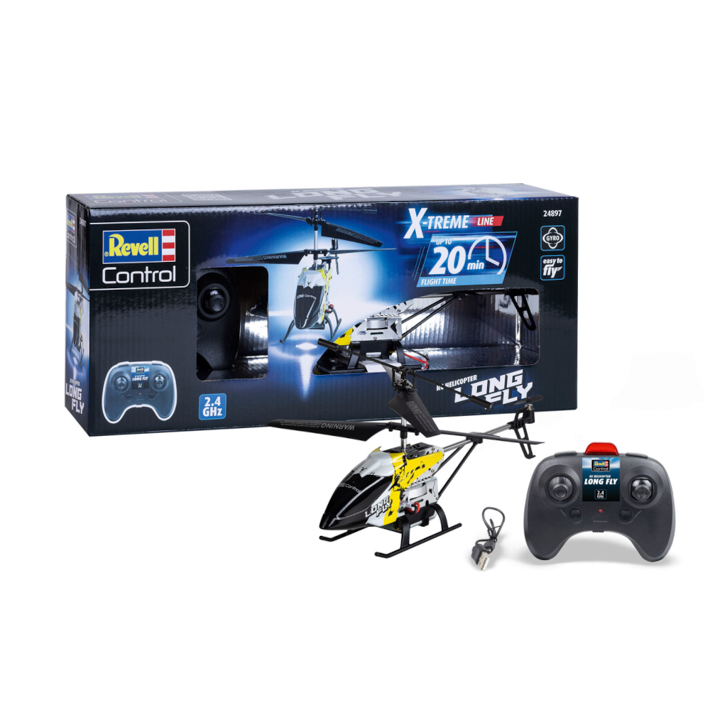 REVELL 24897 RC X-TREME Helicopter "Long Fly"