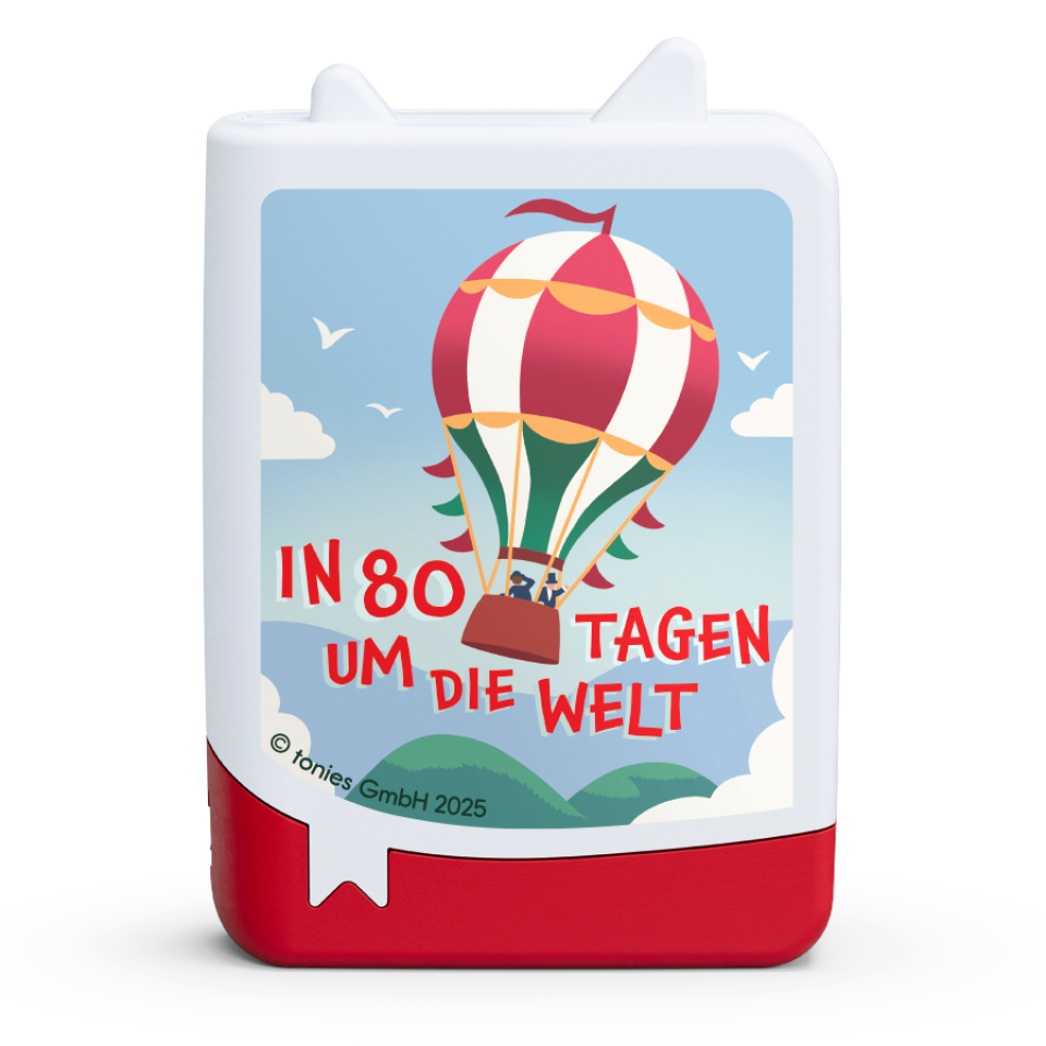 tonies® 11002988 Book Tonies In 80 Tagen um die Welt