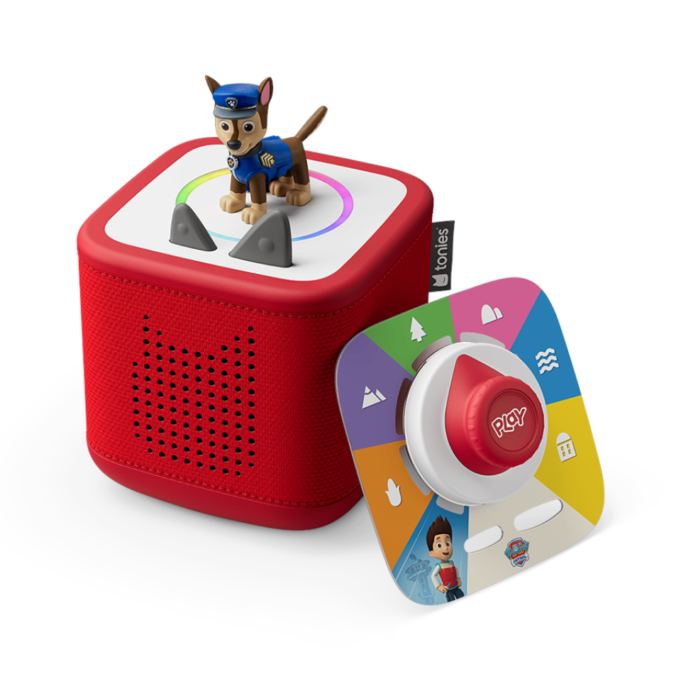 tonies® 11003478 Toniebox 2 Rot Play Set Paw Patrol Chase