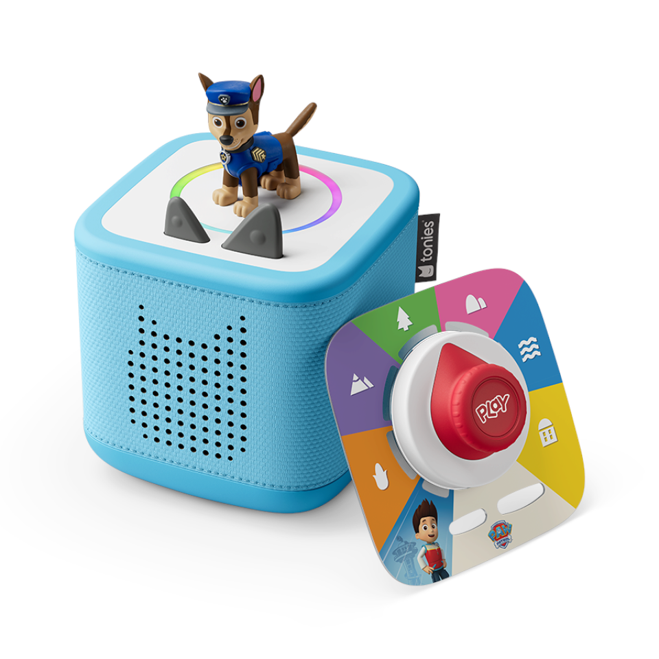 tonies® 11003479 Toniebox 2 Himmelblau Play Set Paw Patrol Chase