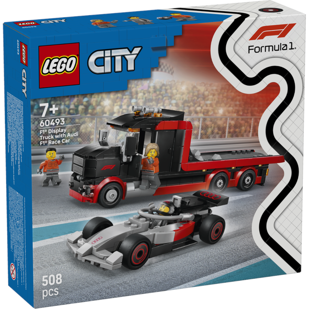 LEGO® City Formula 1 60493 F1® Truck mit Audi F1® Rennwagen