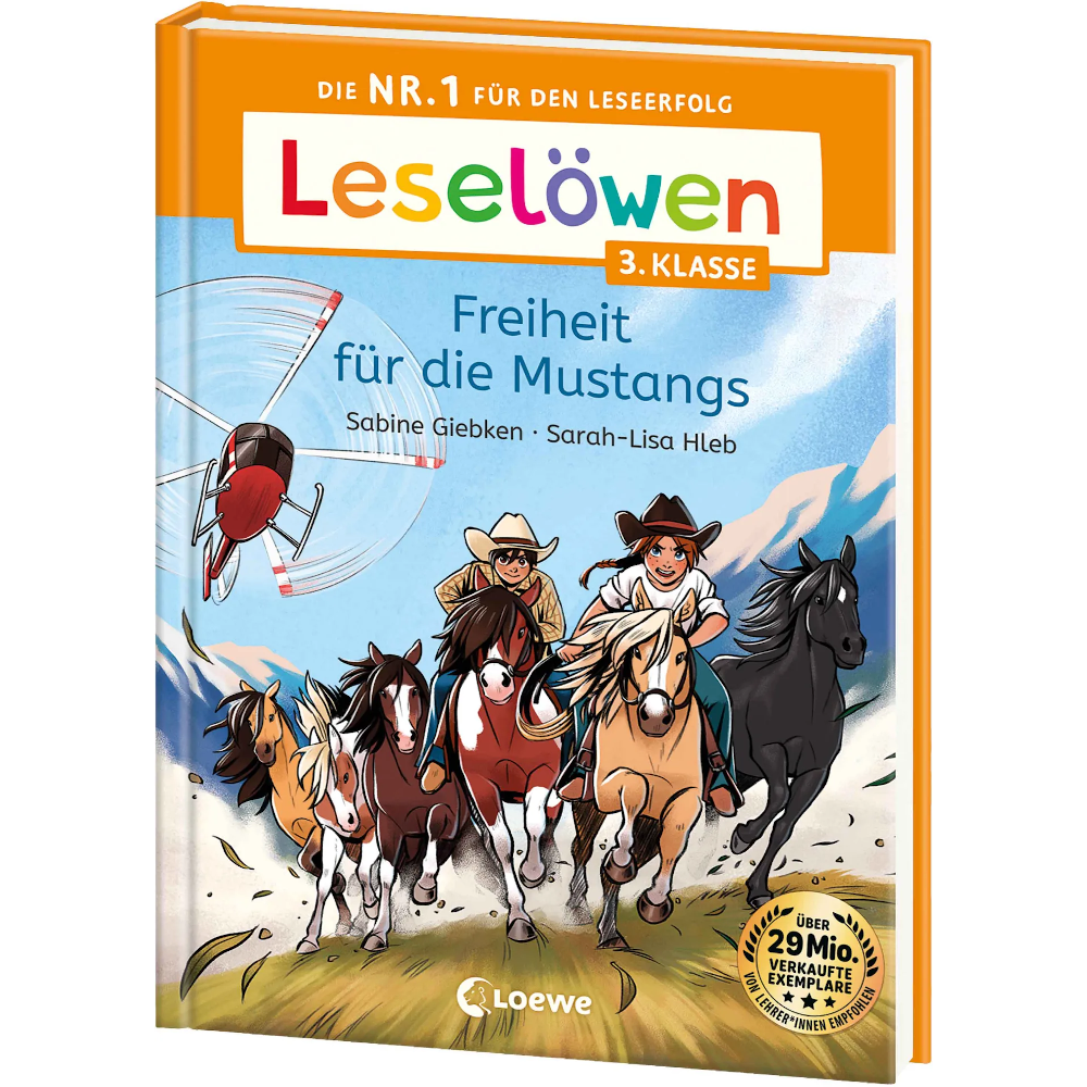 Leselöwen 3. Klasse - Freiheit für die Mustangs