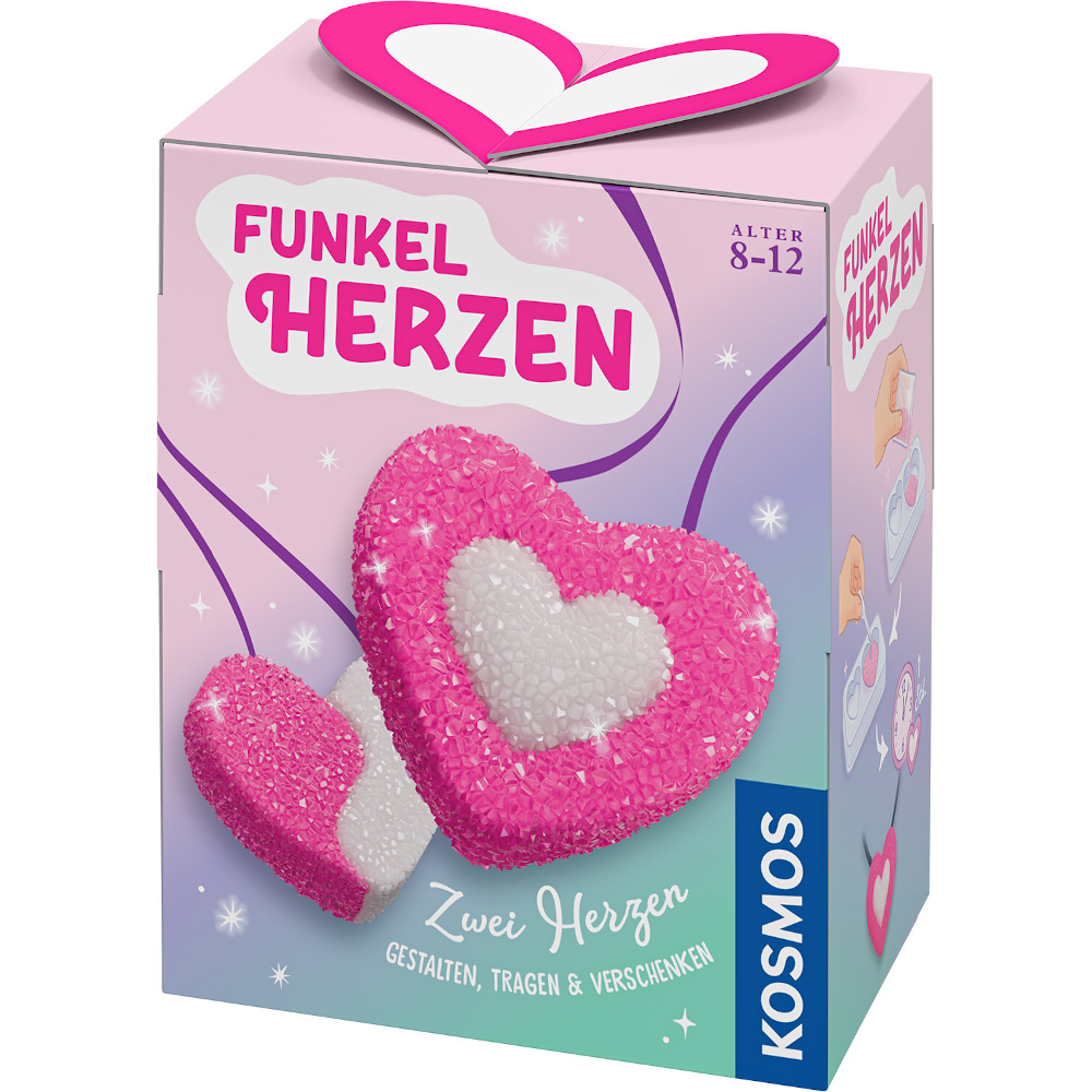 Kosmos Funkel-Herzen