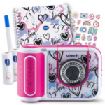 Vtech KidiZoom Print Cam Scrapbook Bundle pink