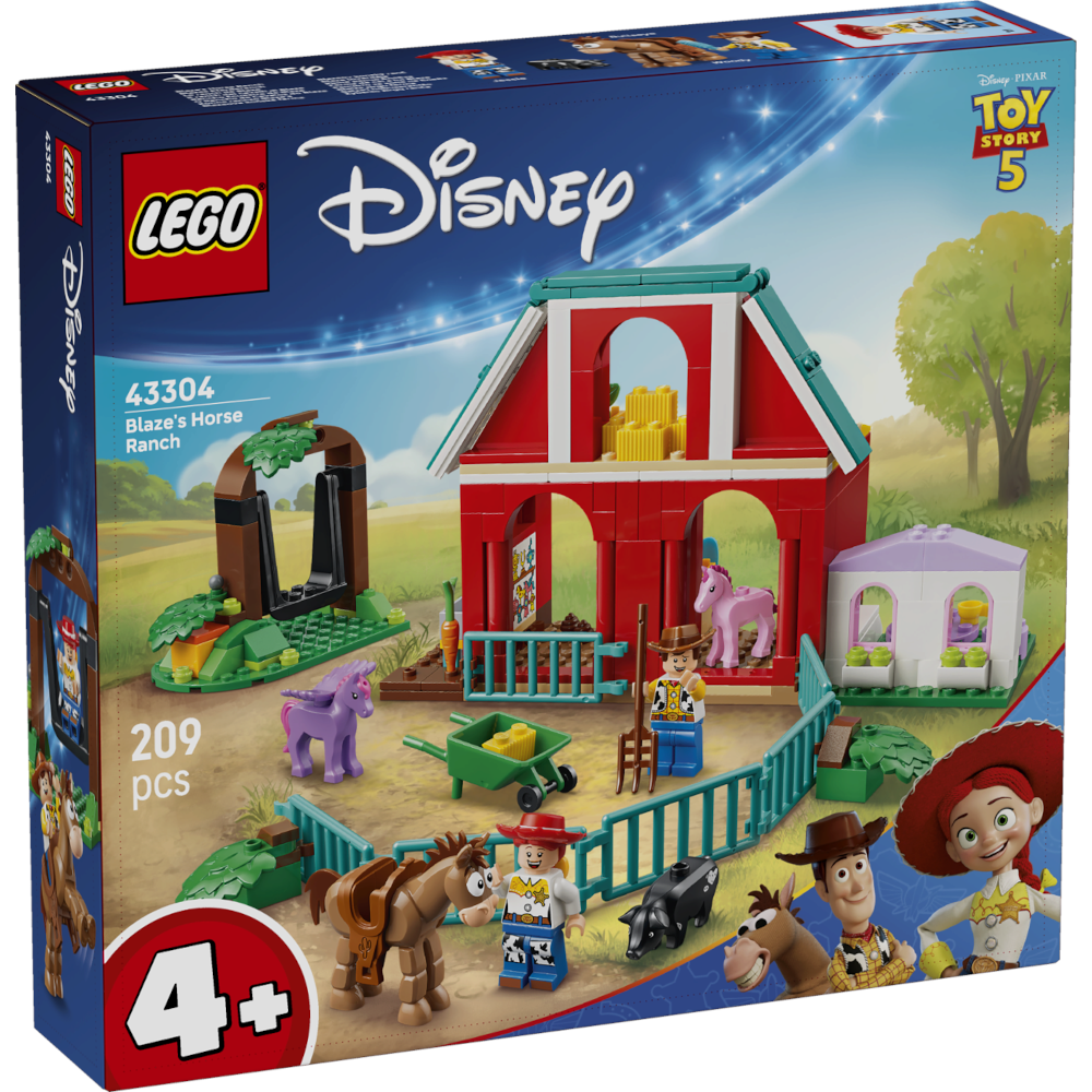 LEGO® Disney Pixar 43304 Blazes Pferderanch