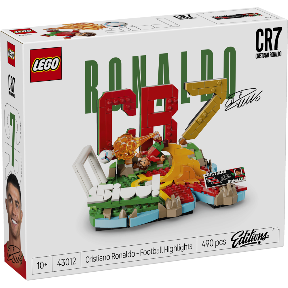 LEGO® Editions Football 43012 Cristiano Ronaldo – Fußball-Highlights