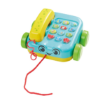 Happy People Baby Telefon mit Kordel, Licht und Sound