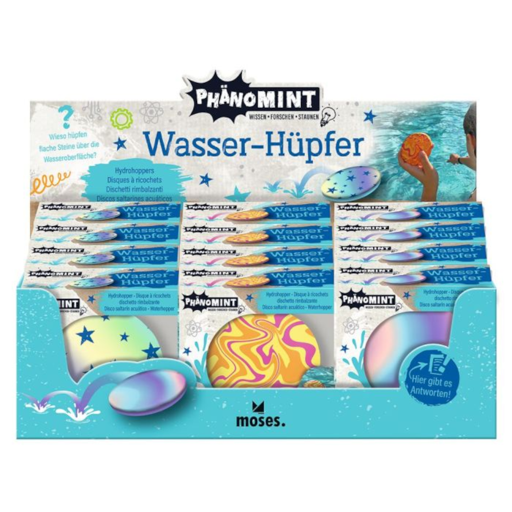 moses PhänoMINT Wasser-Hüpfer versch. Motive