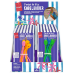 moses Fernweh Twist & Fix Kabelbinder Neon 4er Set versch. Farben