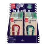 moses Fernweh Karabiner 2er Set 2-fach sort.