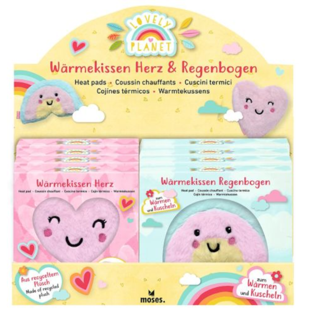 moses Lovely Planet Wärmekissen versch. Desgin