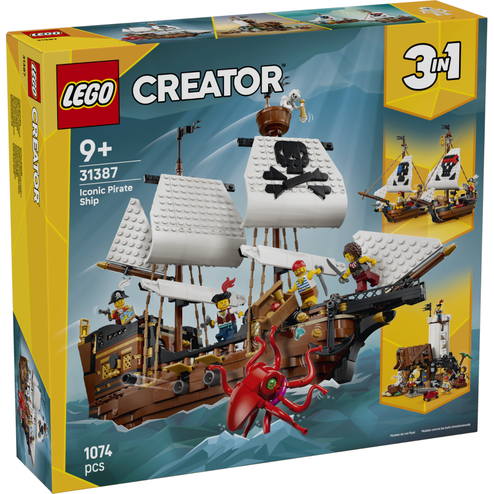 LEGO® Creator 31387 Legendäres Piratenschiff