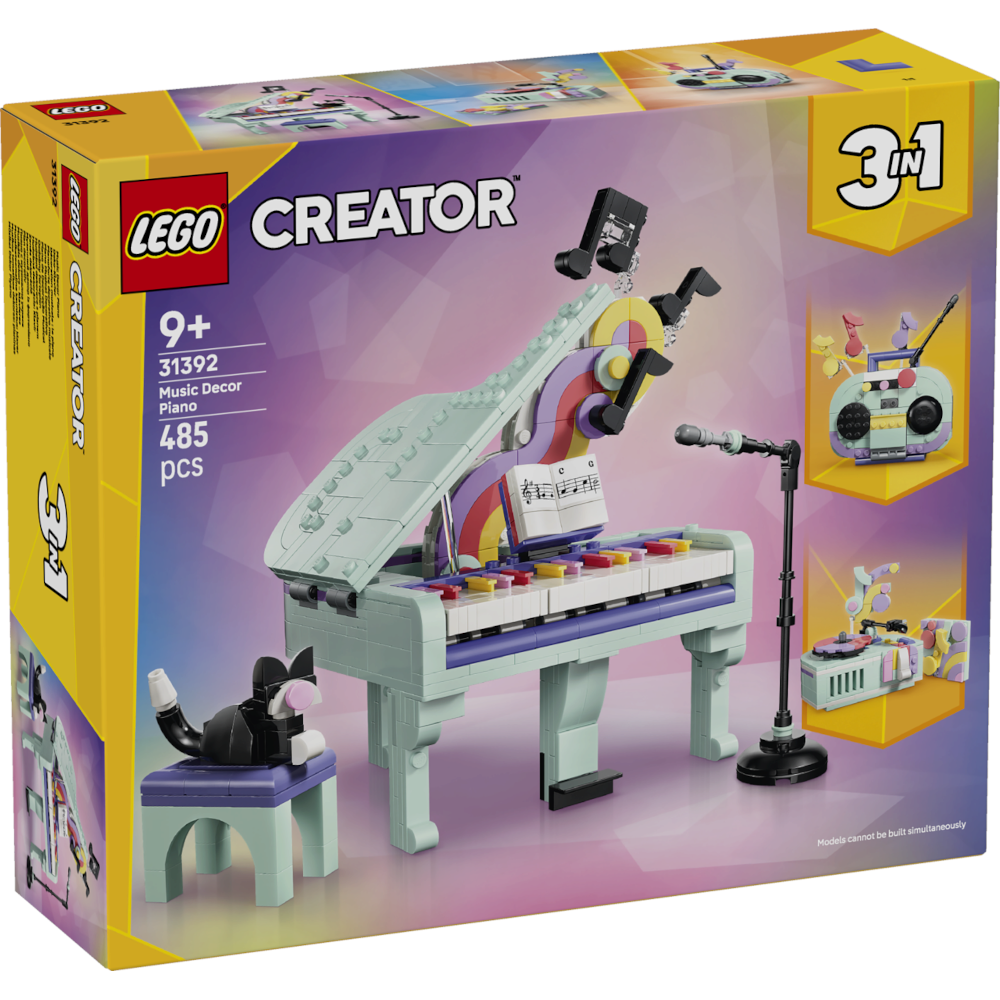LEGO® Creator 31392 Deko-Klavier mit Katze