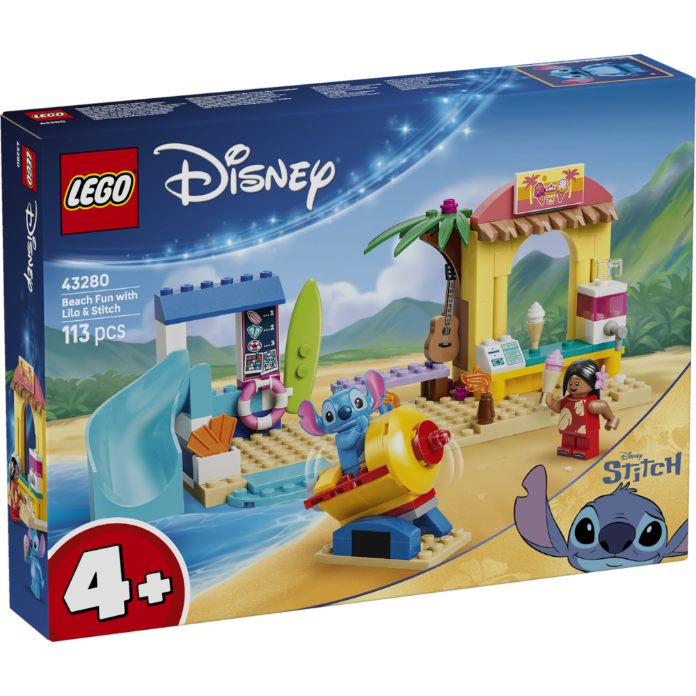 LEGO® Disney Classic 43280 Spaß am Strand mit Lilo und Stitch
