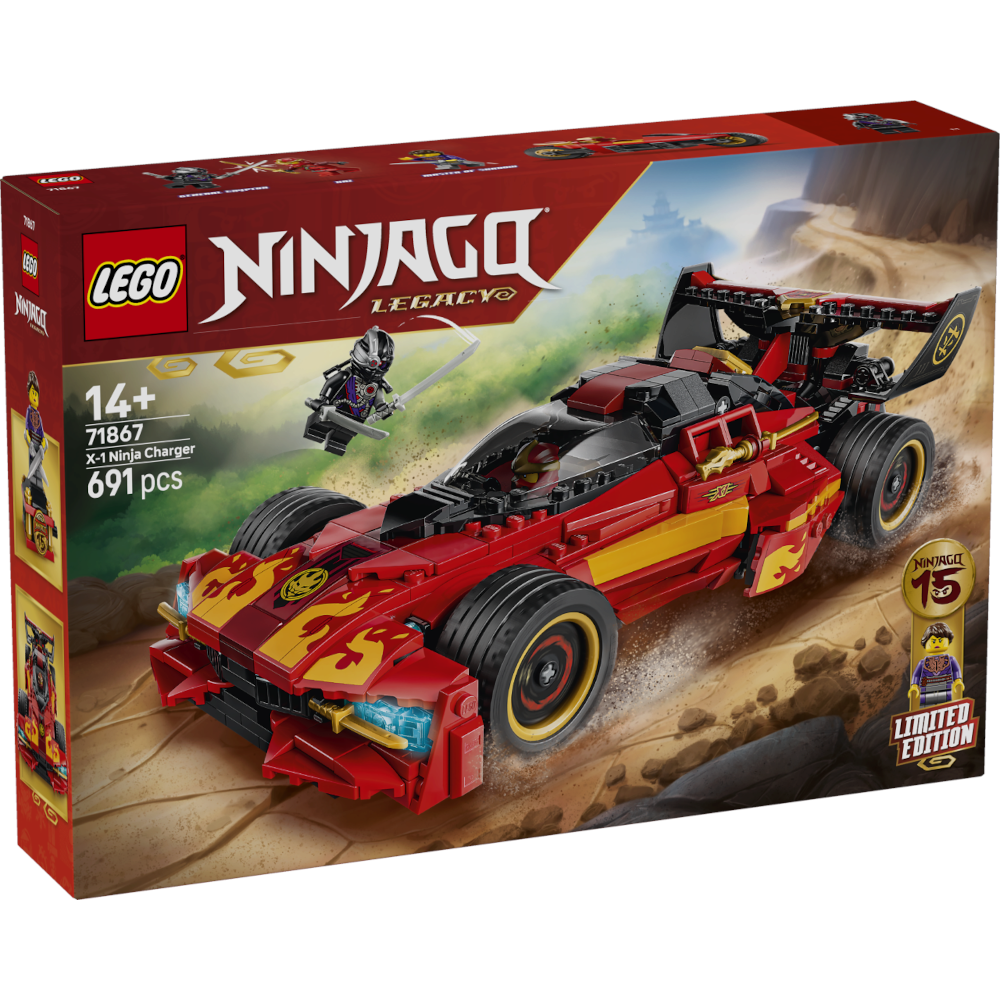 LEGO® NINJAGO 71867 15-jähriges Jubiläum des X-1 Ninja Supercar