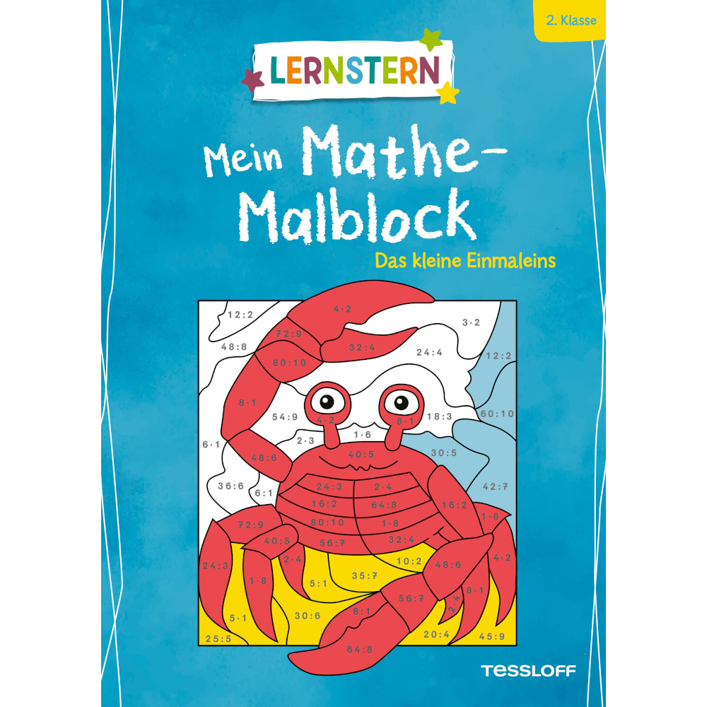 LERNSTERN. Mein Mathe-Malblock. Das kleine Einmaleins