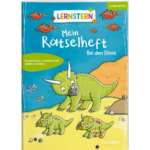 LERNSTERN. Mein Rätselheft Kindergarten. Bei den Dinos