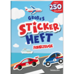Großes Stickerheft. Fahrzeuge