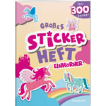 Großes Stickerheft. Einhörner