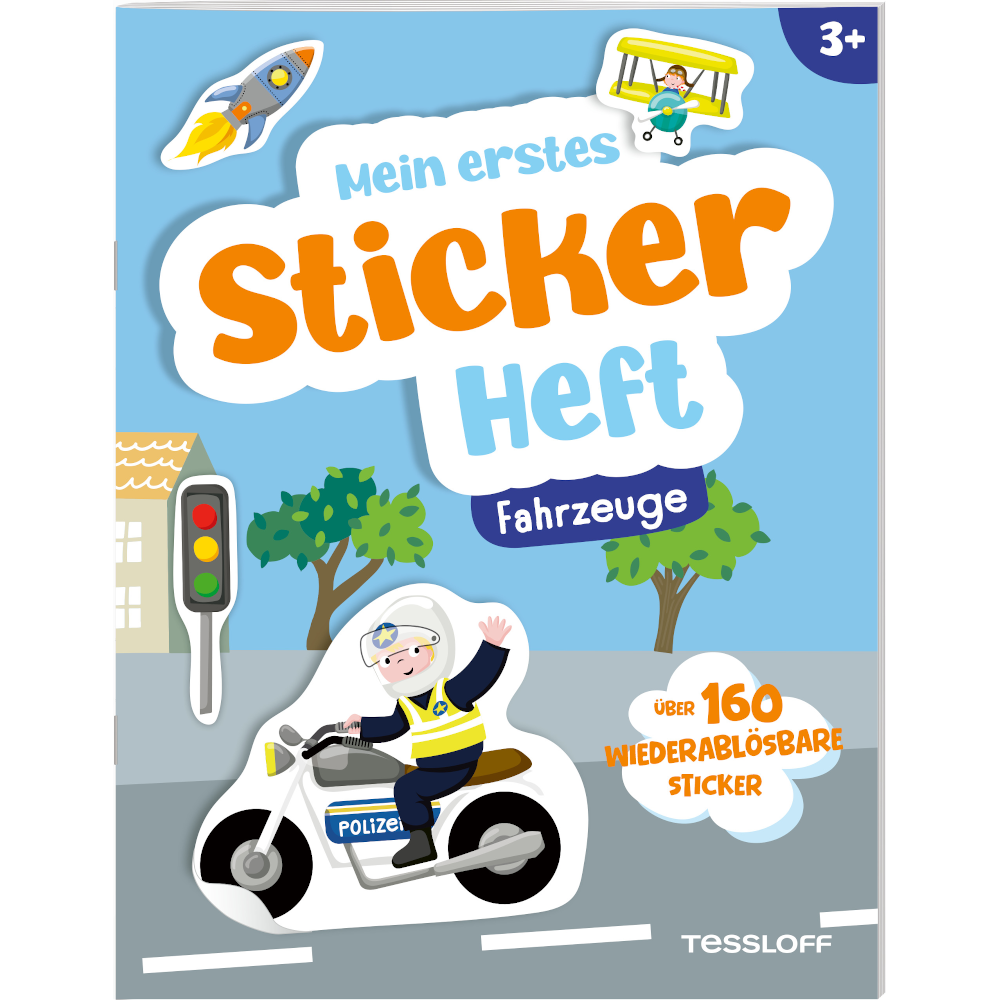 Mein erstes Stickerheft. Fahrzeuge