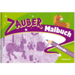 Zaubermalbuch. Pferde