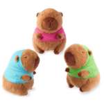 Trend Plüsch-Capybara 15 x 17 x 22 cm, 3-fach sortiert