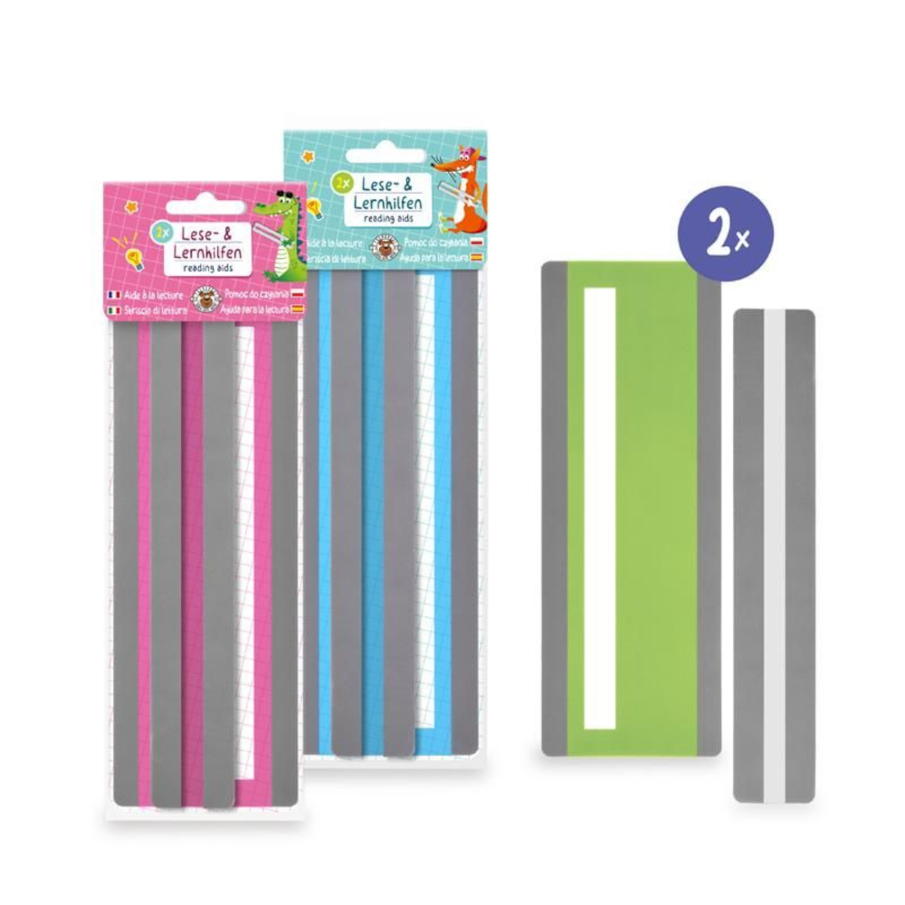 Trend ABC-5 Lese-Lernhilfe 2er-Set, 3-fach sortiert