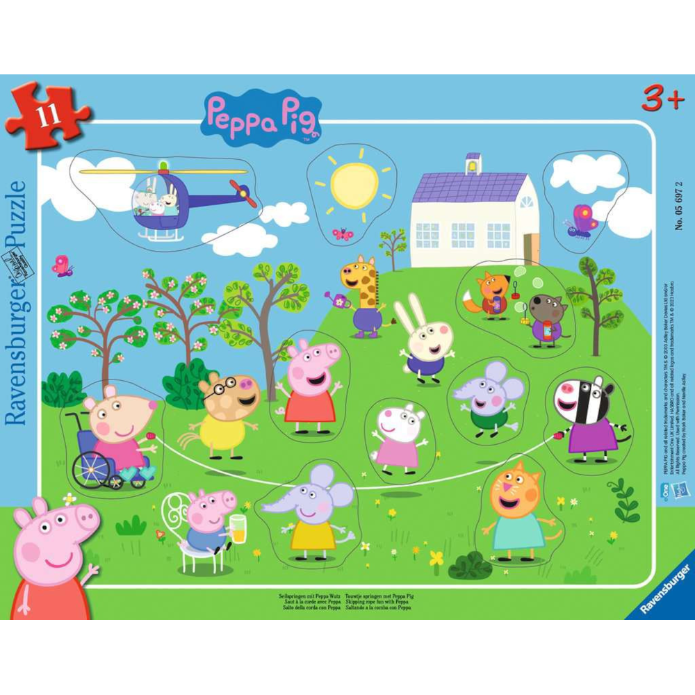 Seilspringen mit Peppa Wutz
