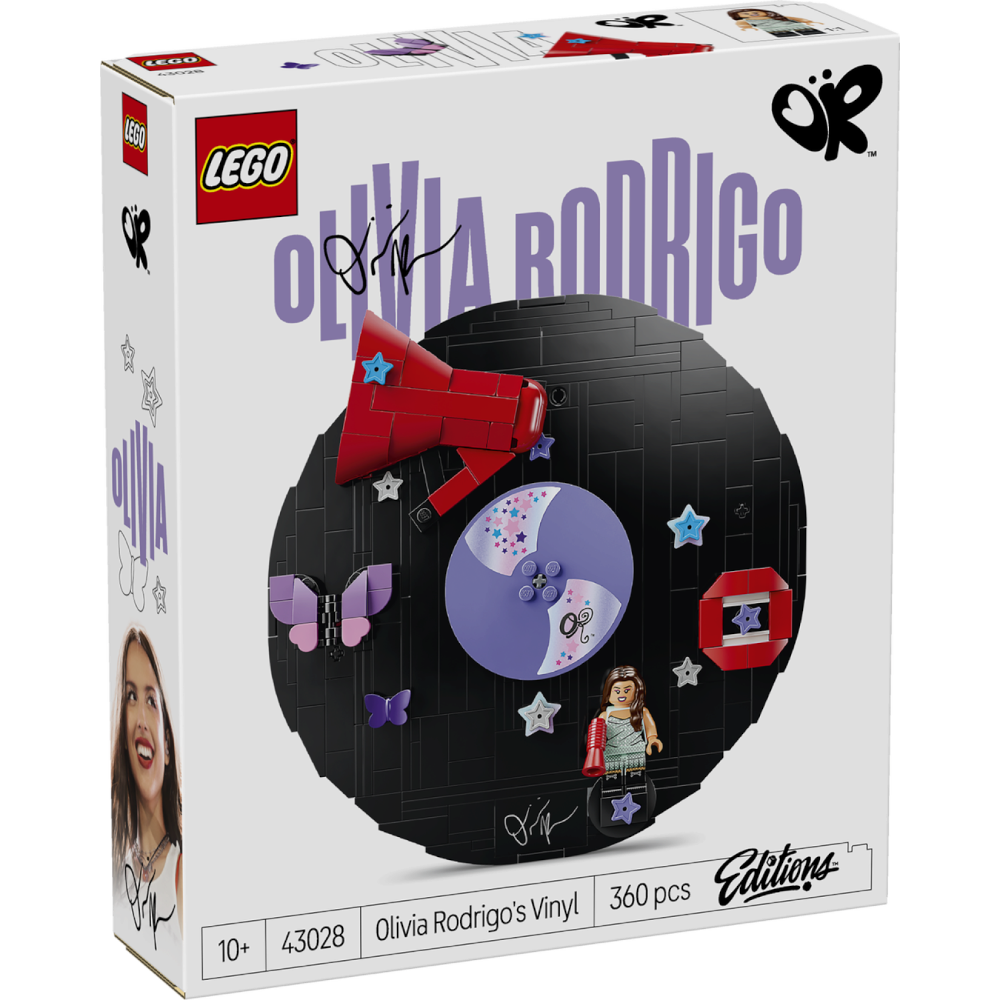 LEGO® Editions Music 43028 Olivia Rodrigos Schallplatte