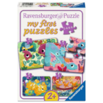 my first puzzle 2, 4, 6, 8 Teile Dino-Freunde