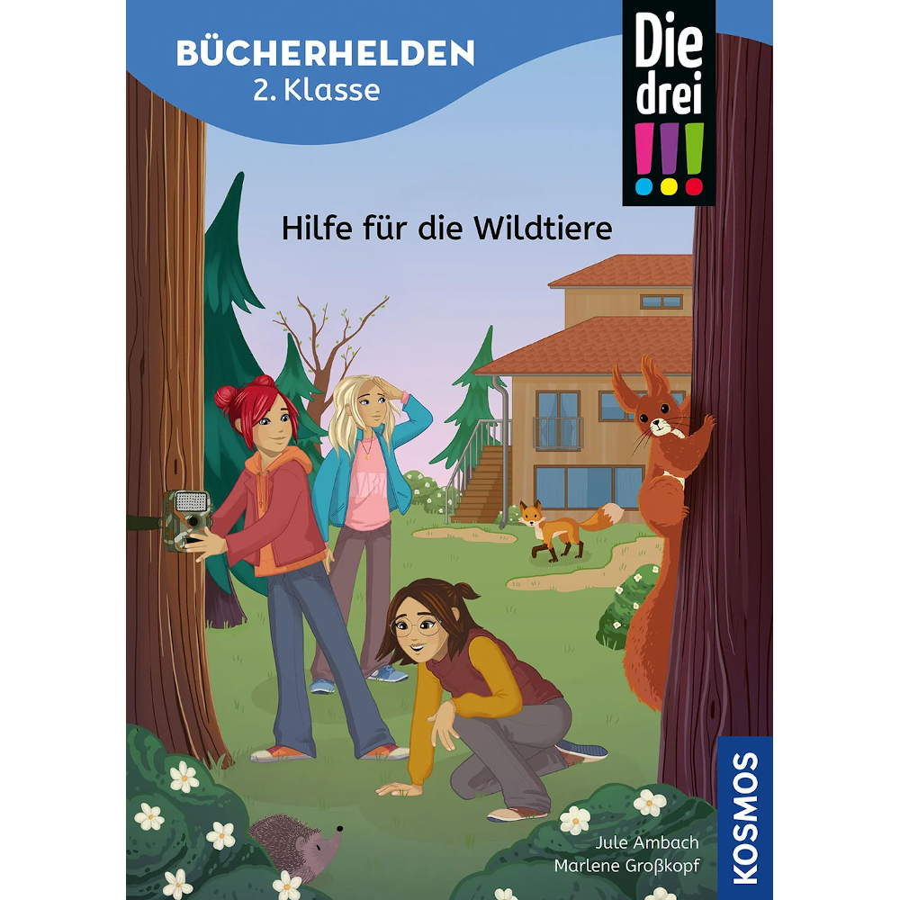 Die drei !!!, Bücherhelden 2. Klasse, Hilfe für die Wildtiere