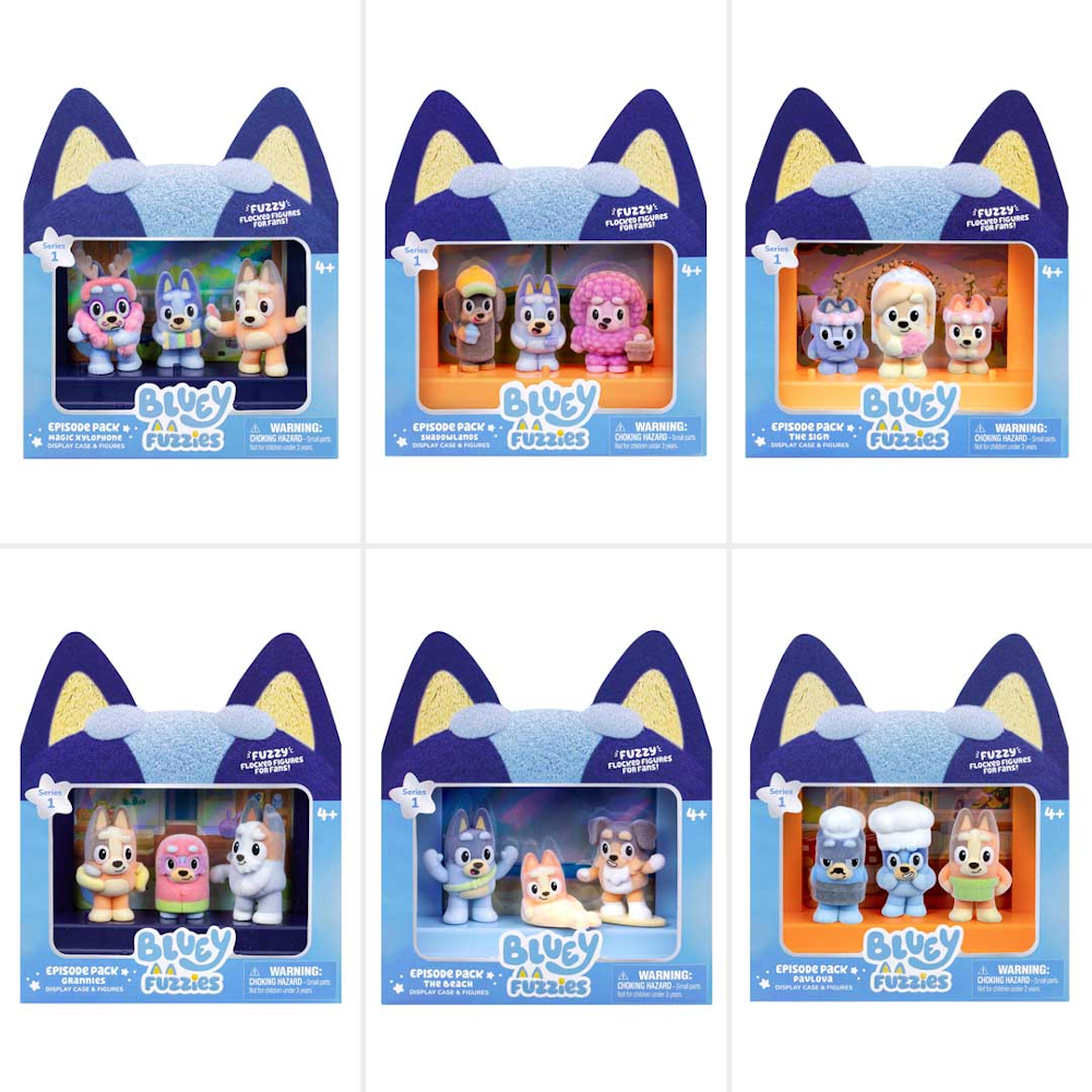 Bluey Fuzzies Episodenpack